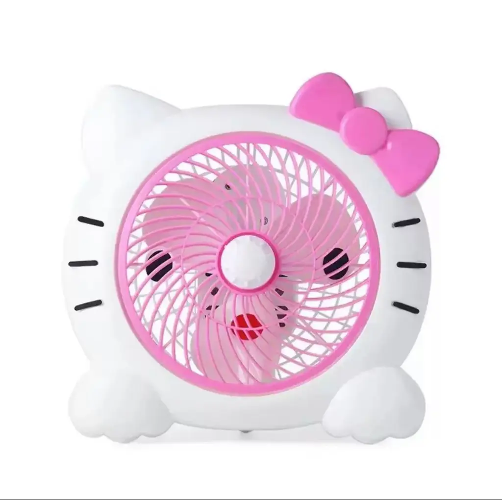 Ventilateur de bureau Cartoon Hello Kitty