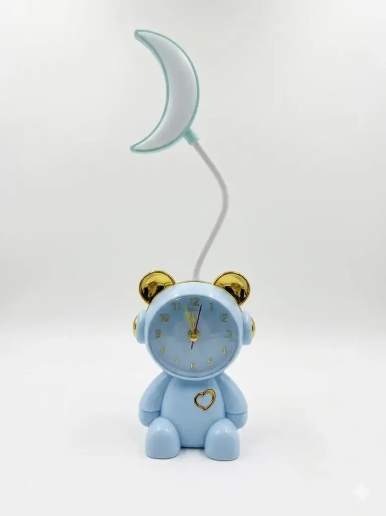 Horloge et Lampe De Bureau