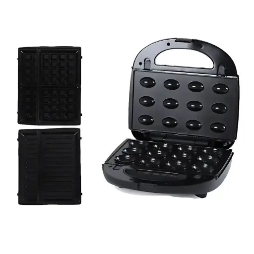 Appareil de Cuisson Prova 3 en 1 Zouza , Panini , Gauffre 1400W