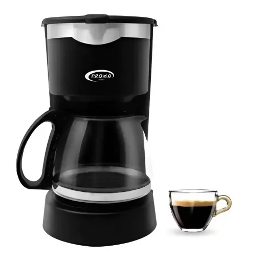 Cafétière Electrique Prova 600W Noir 