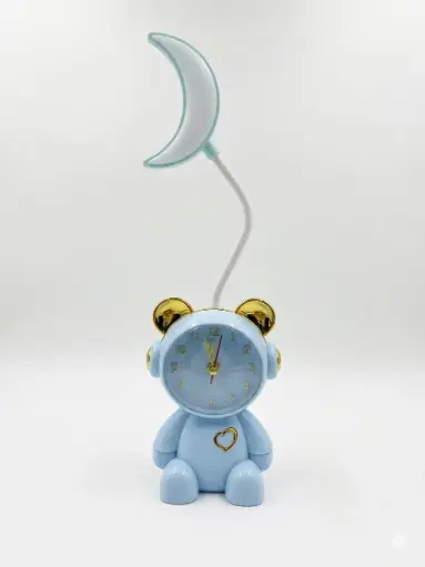 Horloge et Lampe De Bureau